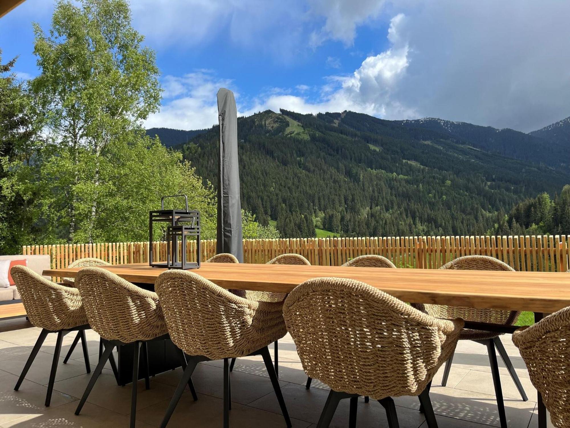 Chalet Huski Viehhofen Saalbach-Hinterglemm Exteriör bild