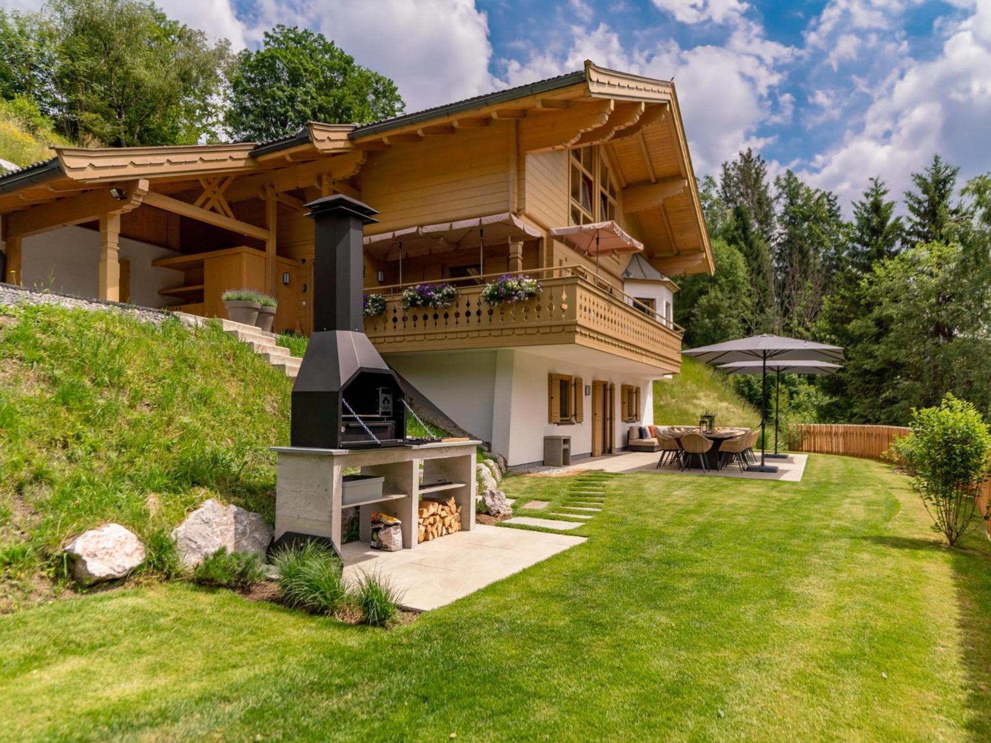 Chalet Huski Viehhofen Saalbach-Hinterglemm Exteriör bild